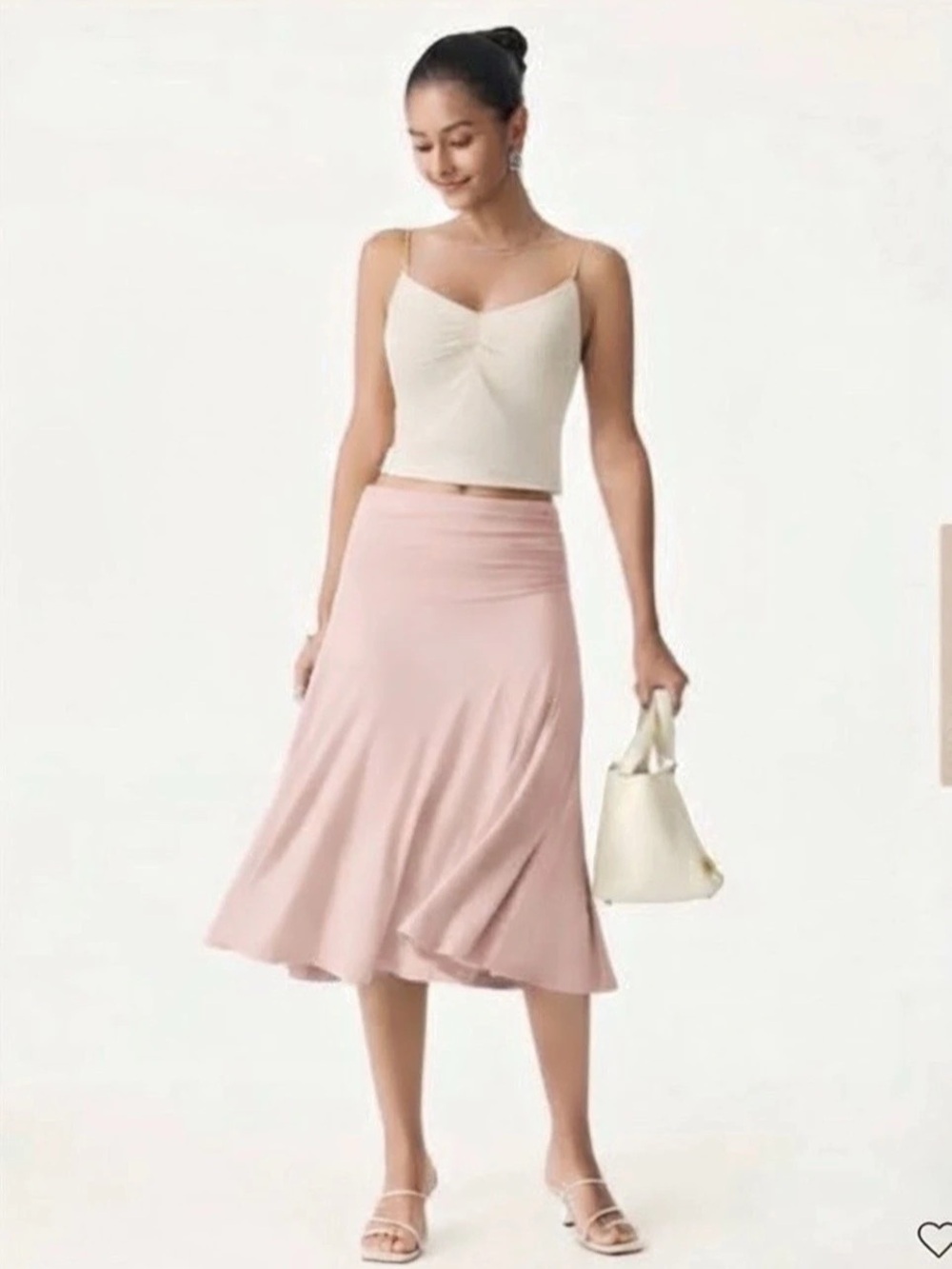 OGL Pink Midi Skirt